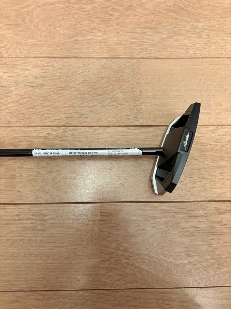 テーラーメイド スパイダー ZT ゼロトルク パター 33 ヘッドカバー付き