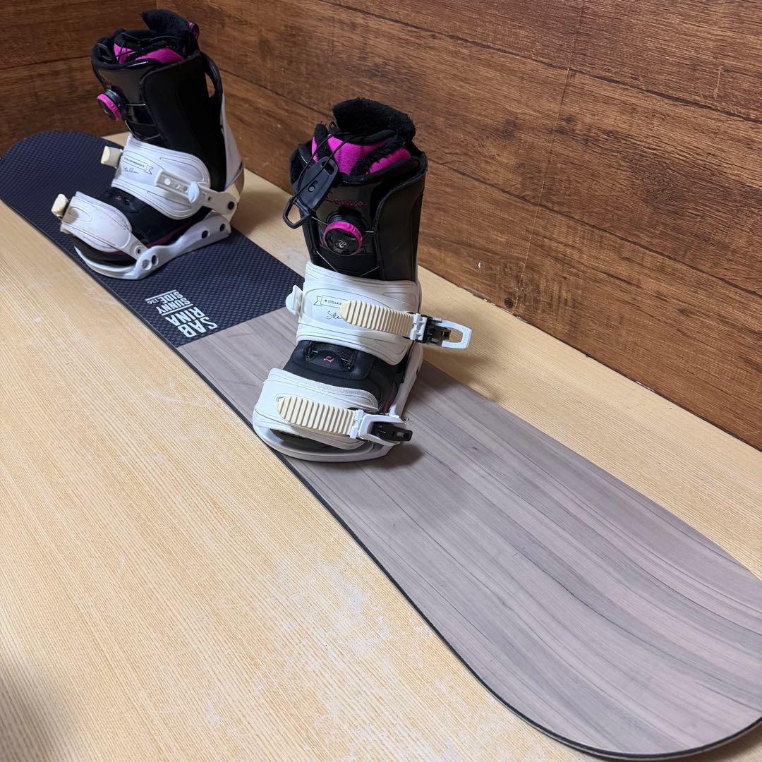 SABRINA サブリナ　レディース　スノーボード 初心者オススメ　ブーツ無し