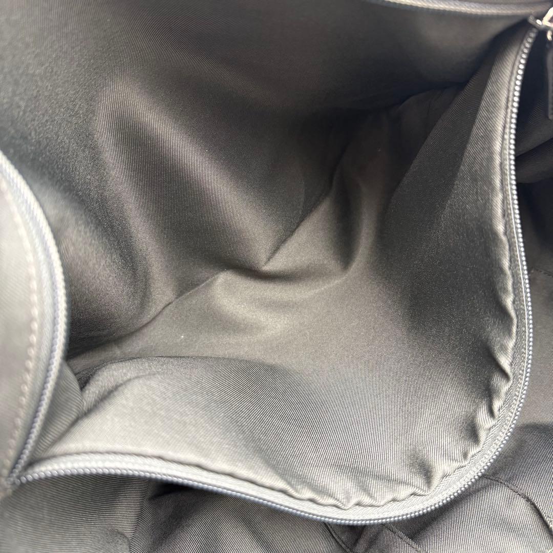 【未使用級】イヤパピヨネ ワイドテープ レザートートバッグ L 2way A4可