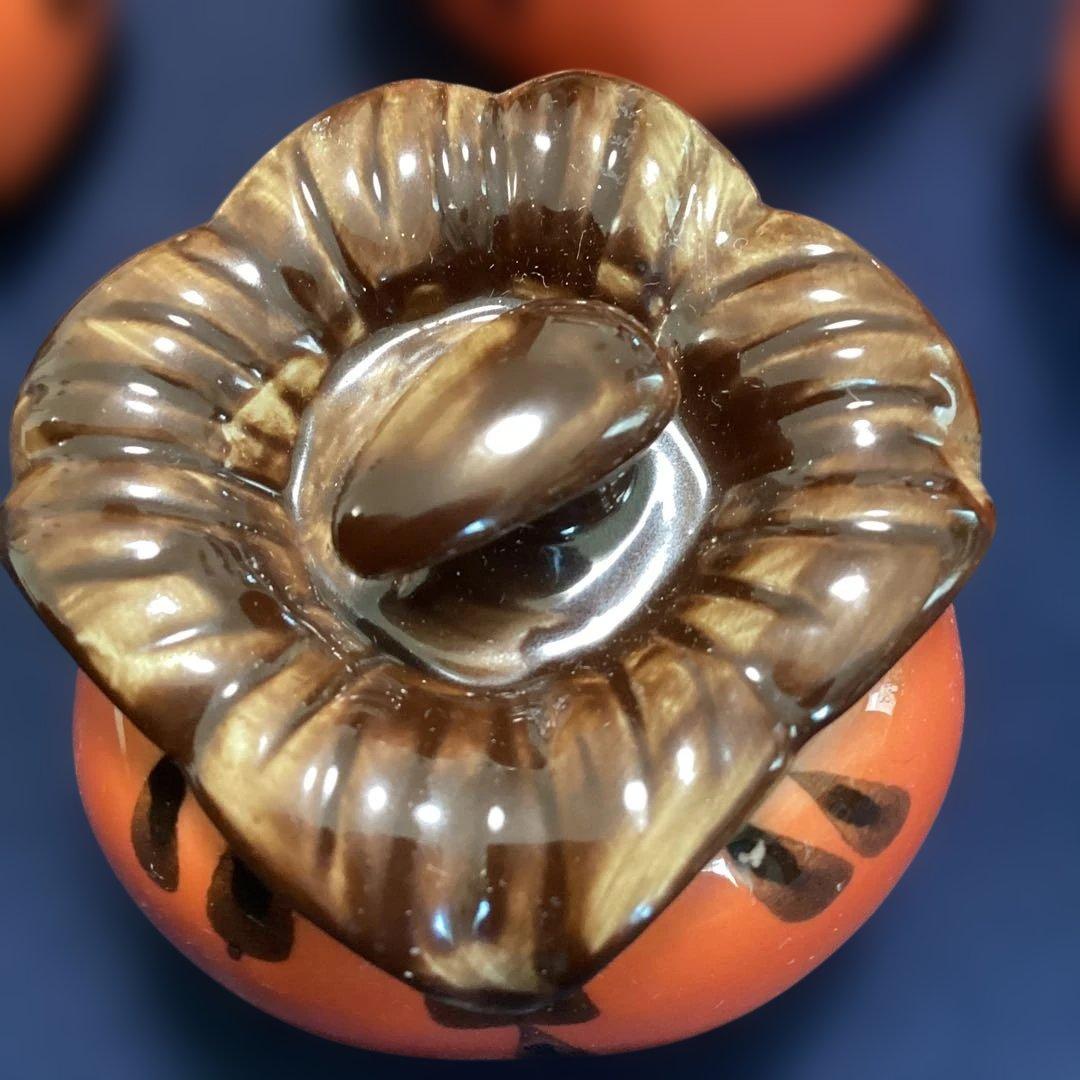 柿香合　珍味入れ　　10客　　新品未使用　　秋の器