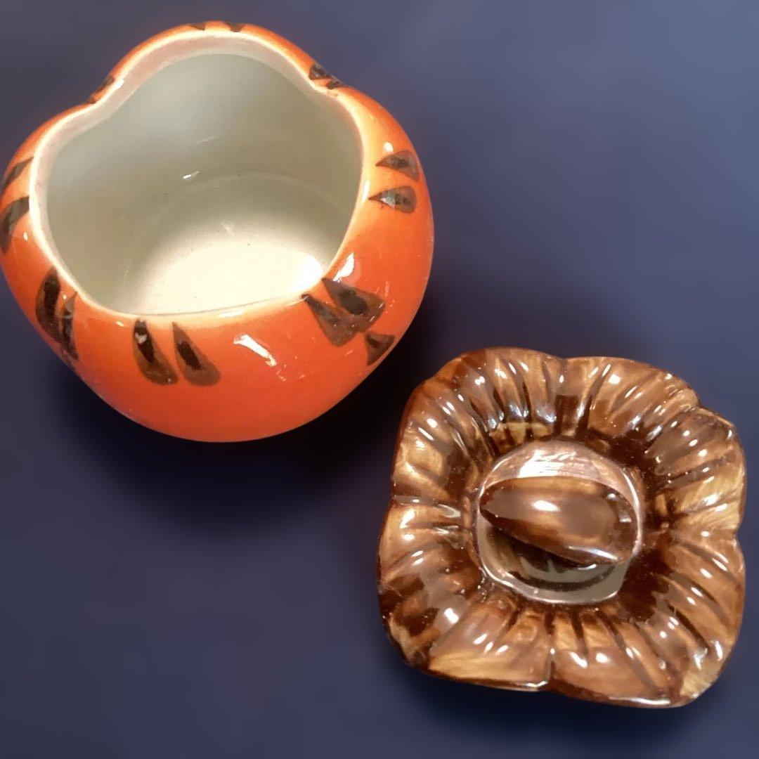 柿香合　珍味入れ　　10客　　新品未使用　　秋の器