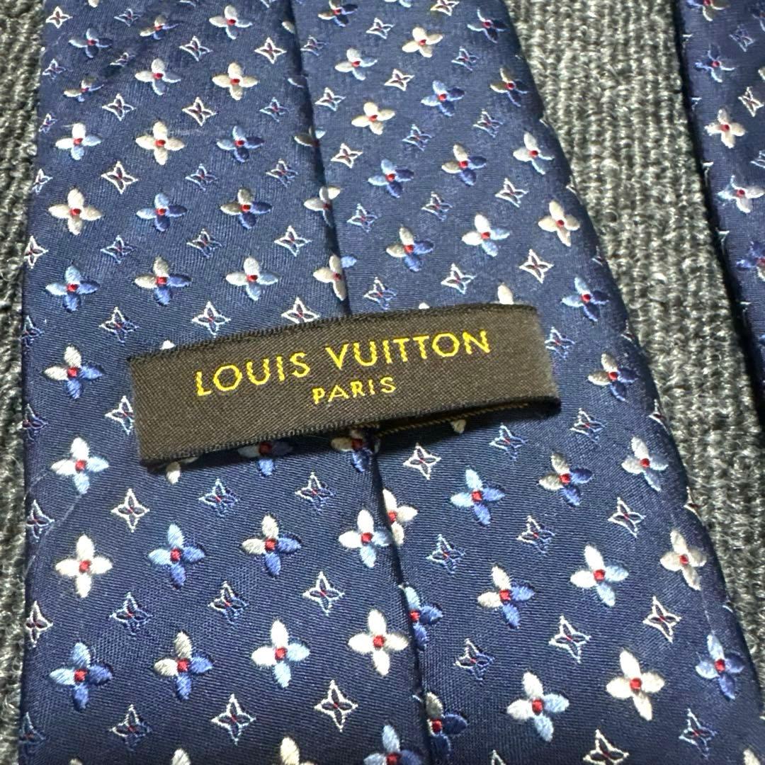 ③【極上美品】☆LOUIS VUITTON☆高級シルク100% ネクタイ