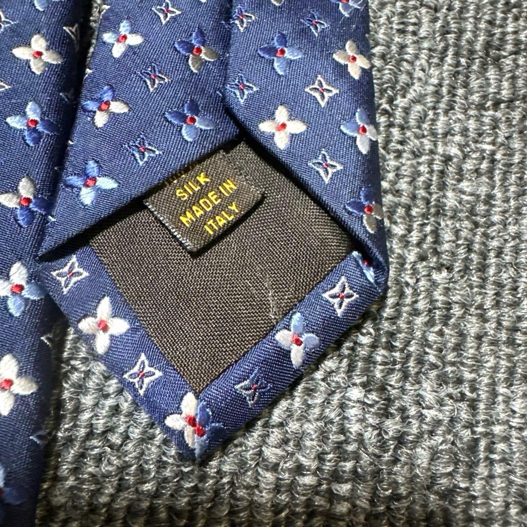 ③【極上美品】☆LOUIS VUITTON☆高級シルク100% ネクタイ