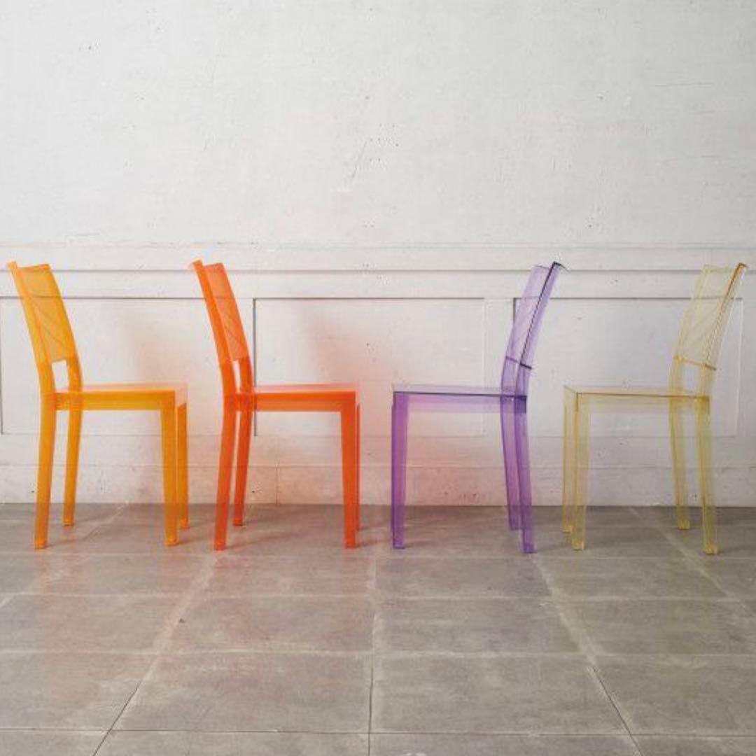 新*ー様 Kartell カルテル　希少　オレンジ　ラ・マリーチェア　ラマリー