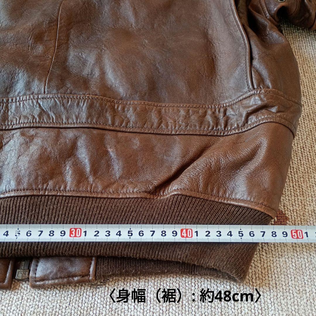 〈ROBO〉 レザージャケット（羊革） Lサイズ　ヴィンテージ品