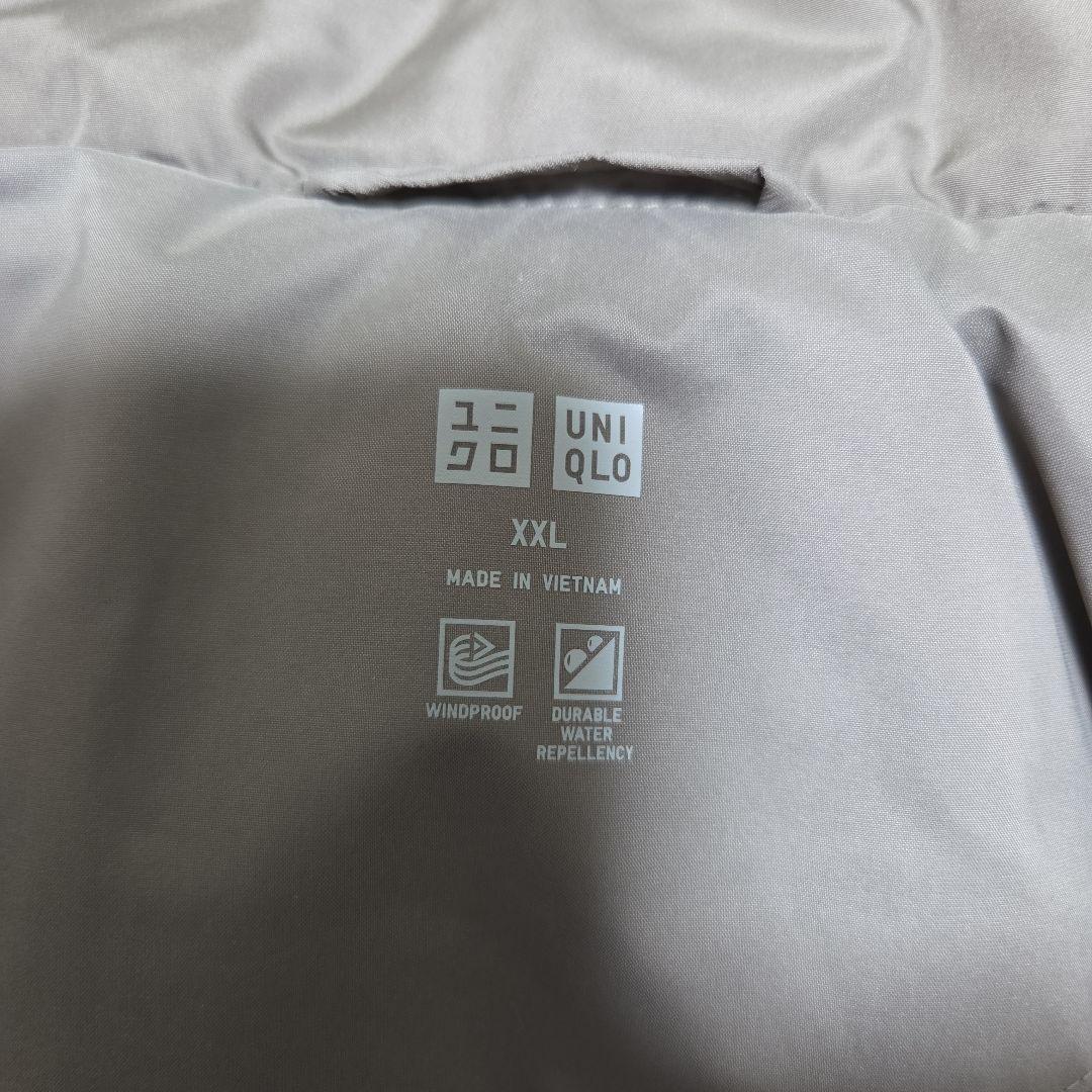 新品！ユニクロ シームレスダウンショートコート グレー XXL