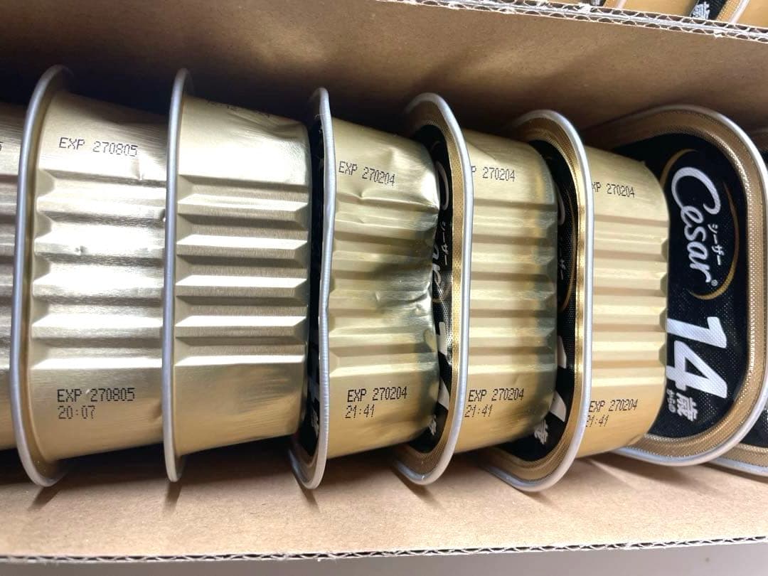 シーザー　ウェットフード　14歳以上　シニア　シニア犬の食事