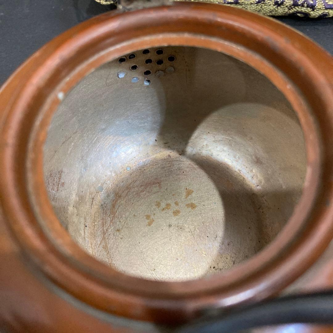 鉄瓶　鉄ビン　急須　宗浩　銀　銅