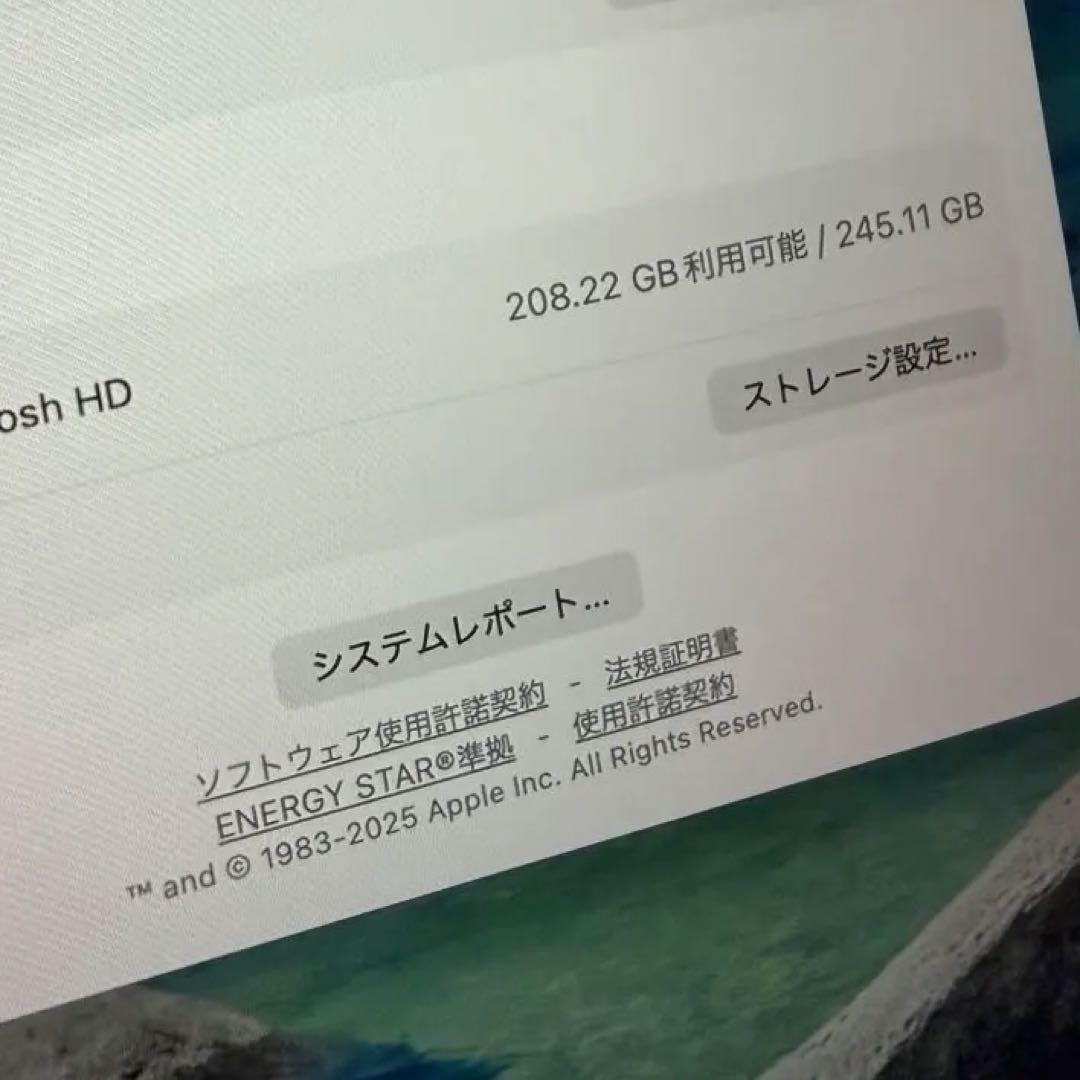 MacBook Air M2 8GB 15インチ 256GBスターライト