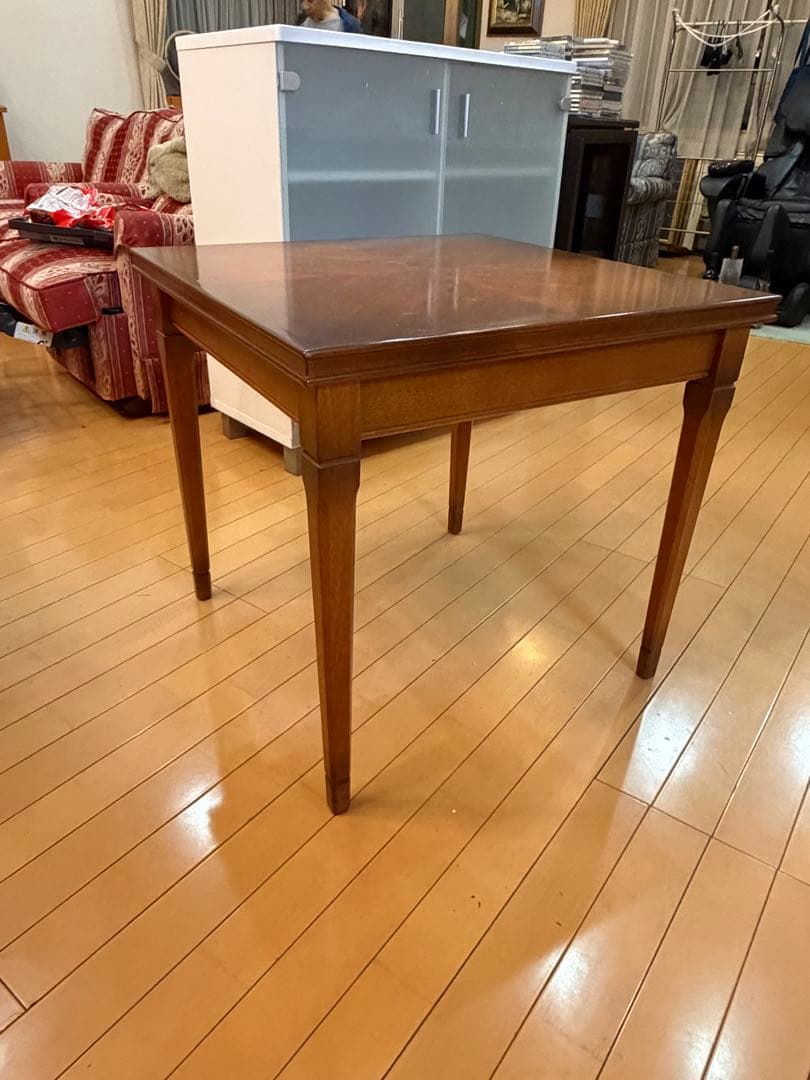 【引き取り限定】 コスガ アンティーク調コーナーテーブル