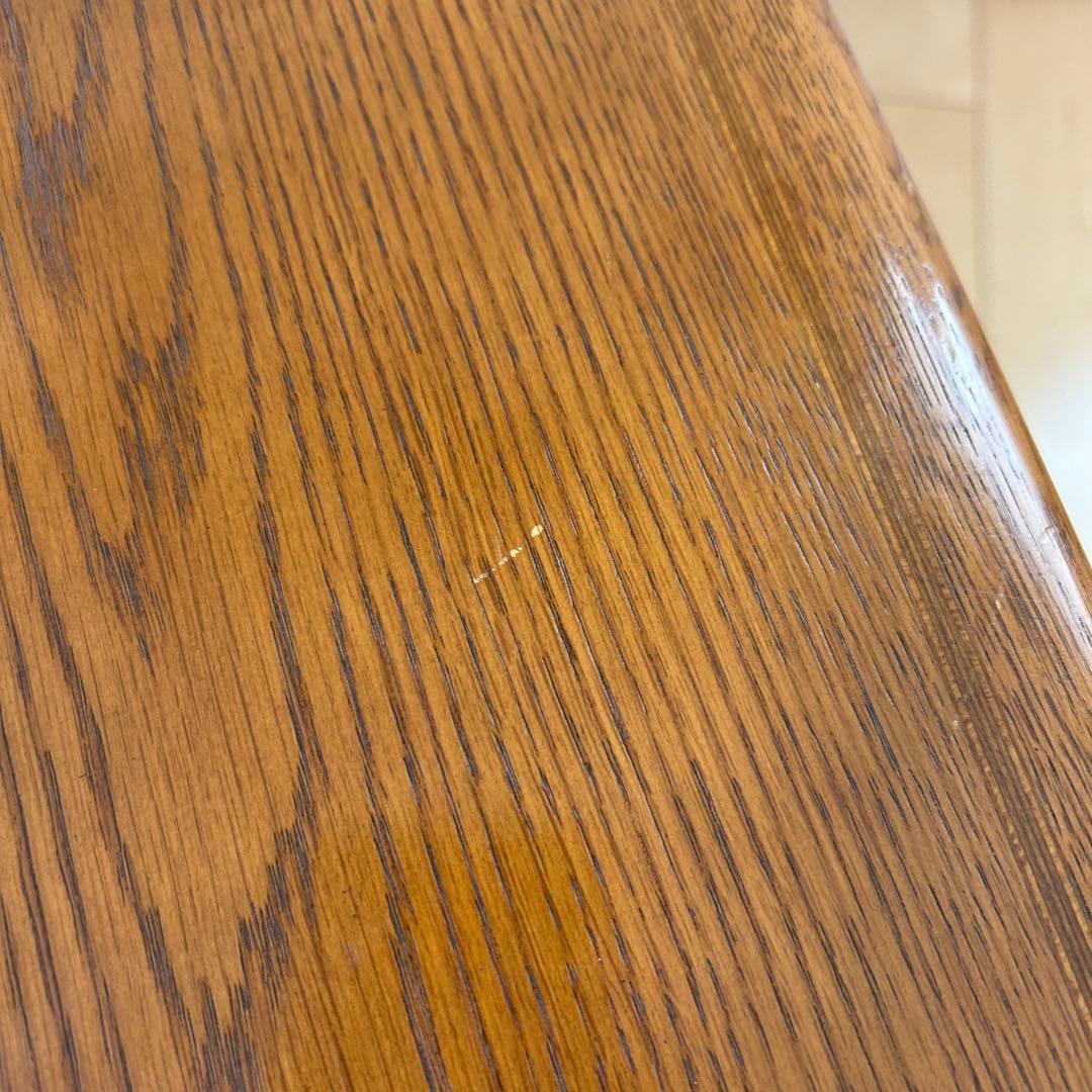 超希少 オールドカリモク サイドテーブル karimoku レトロ家具　天然木