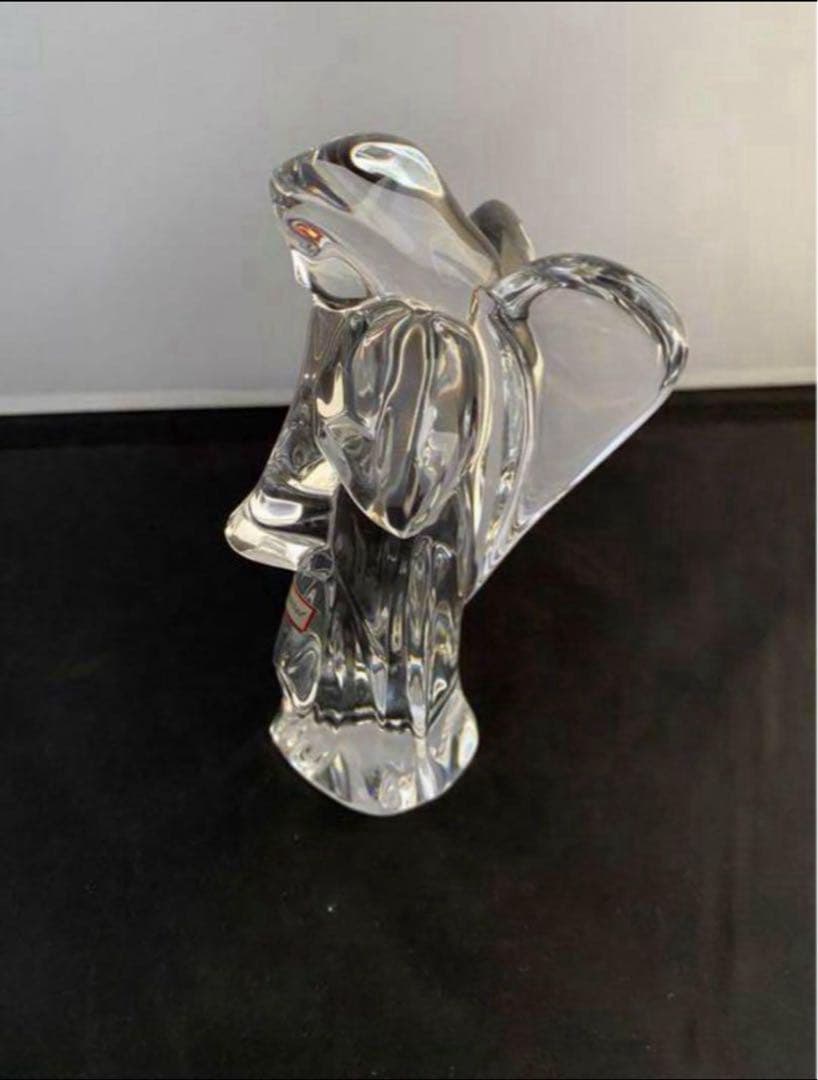 ざ*ー様 ❤️ Baccarat 笛を吹く　天使　オブジェ ❤️ クリスタル