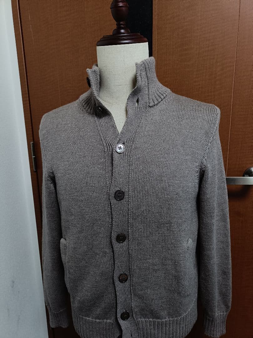 ZANONE ザノーネ　ドライバーズニット　ブルゾン　ハイネック　CHIOTO