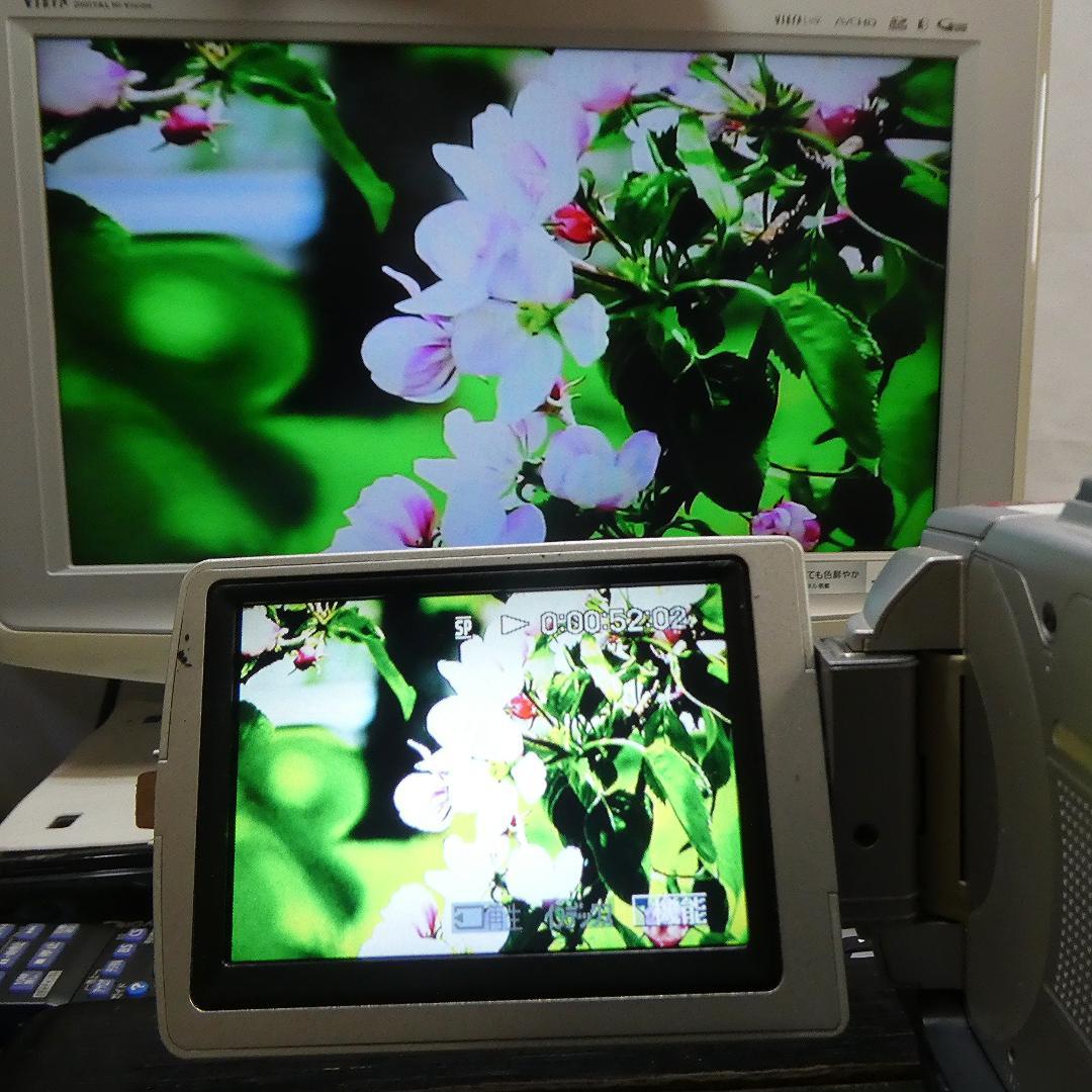 動作品ソニー DCR-TRV50 Mini DVビデオカメラDVDダビングに最適