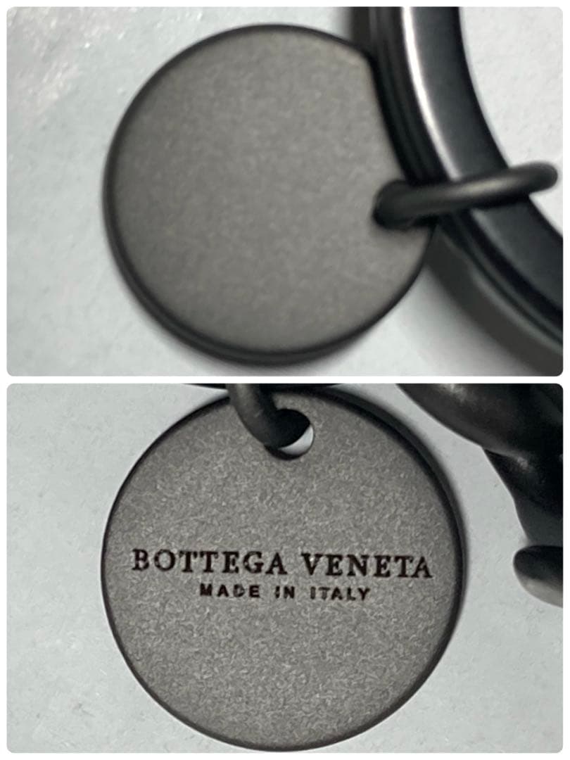 美品　ボッテガヴェネタ　レザー　猫　キャット　キーホルダー　チャーム　箱付き