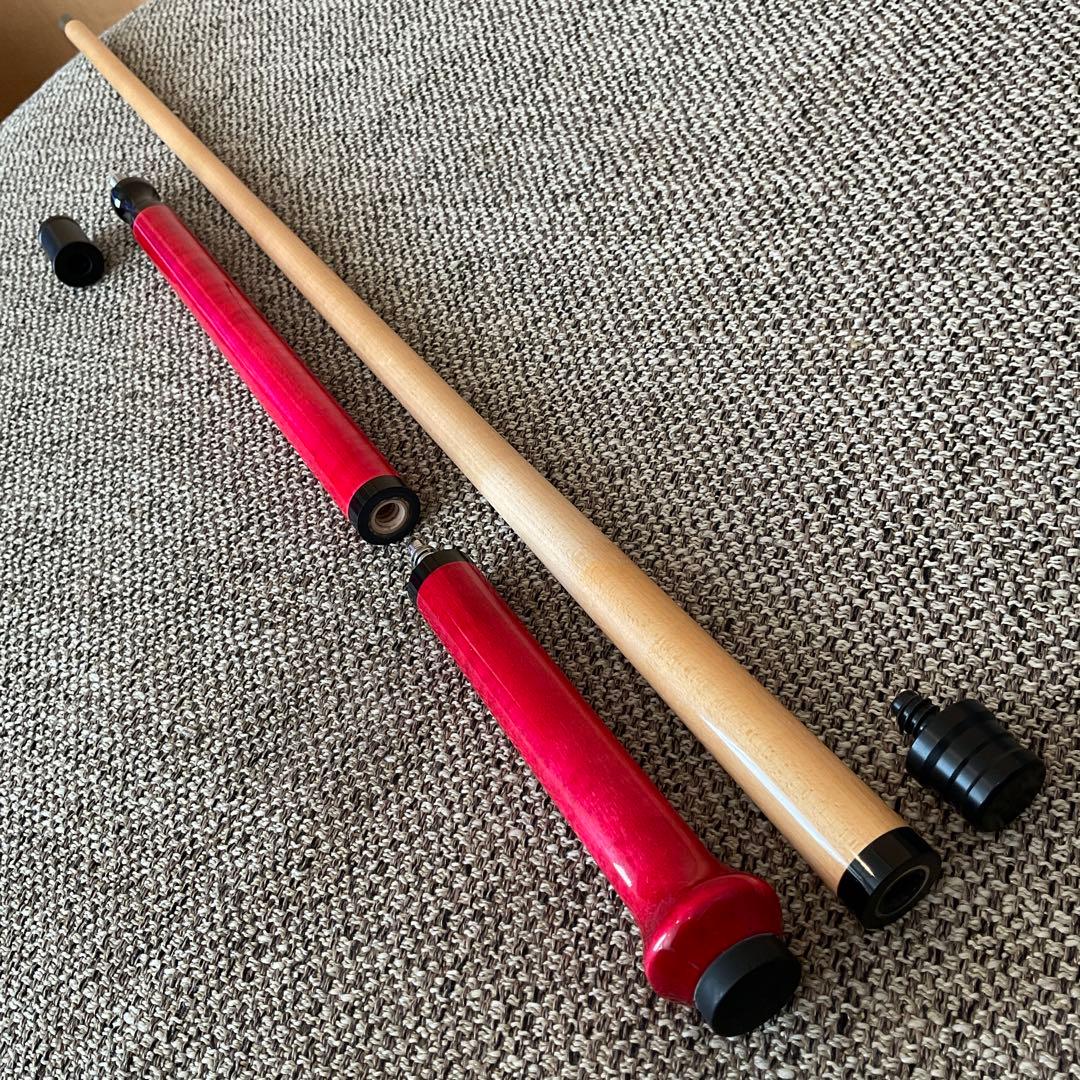 K*a様 ジャコビー カスタム 2段 ジャンプキュー　レッド 赤　樹脂タップ　1