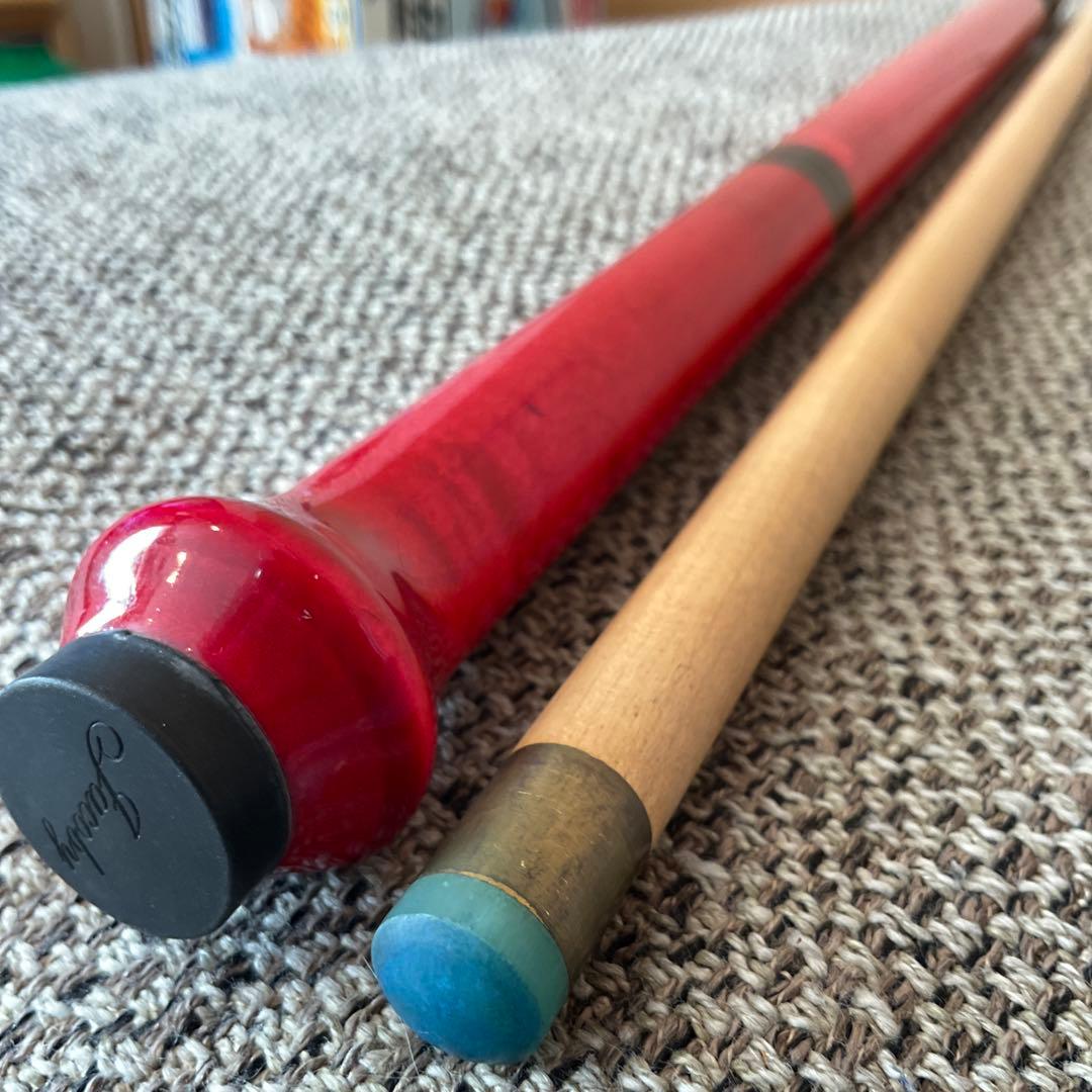 K*a様 ジャコビー カスタム 2段 ジャンプキュー　レッド 赤　樹脂タップ　1