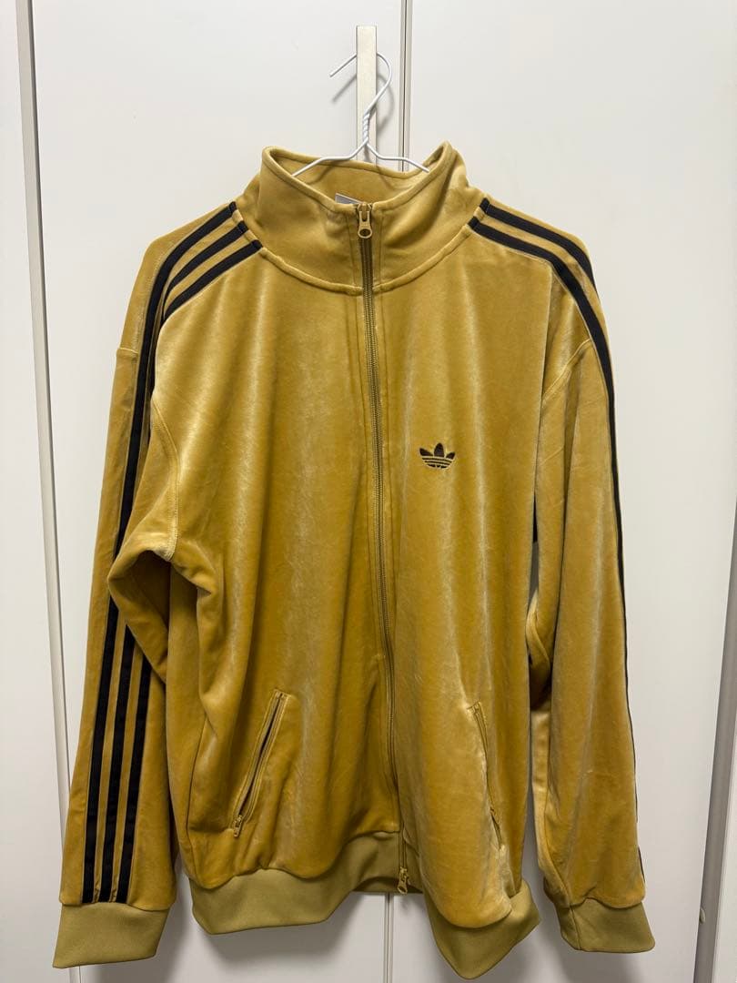 アディダス ベッケンバウアー ベロア トラックジャケット