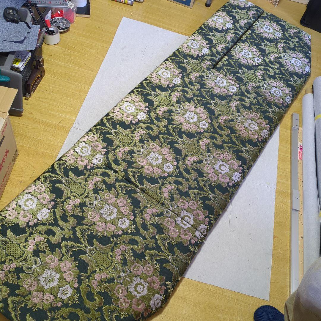 【ぱーる】ベット4分割【花籠グリーン】