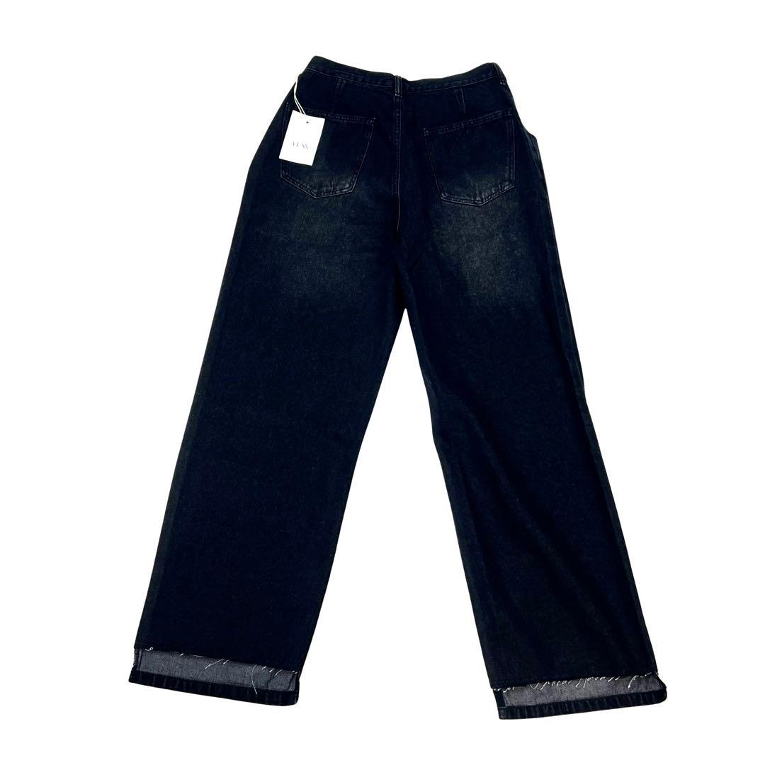 新品タグ付き⭐︎YENN(イェン) タックベルト デザイン パンツ　BLACK 黒