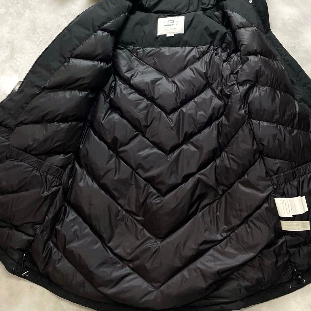 美品✨ウールリッチ キーストーンパーカ ダウンコート 黒 ファー フード S