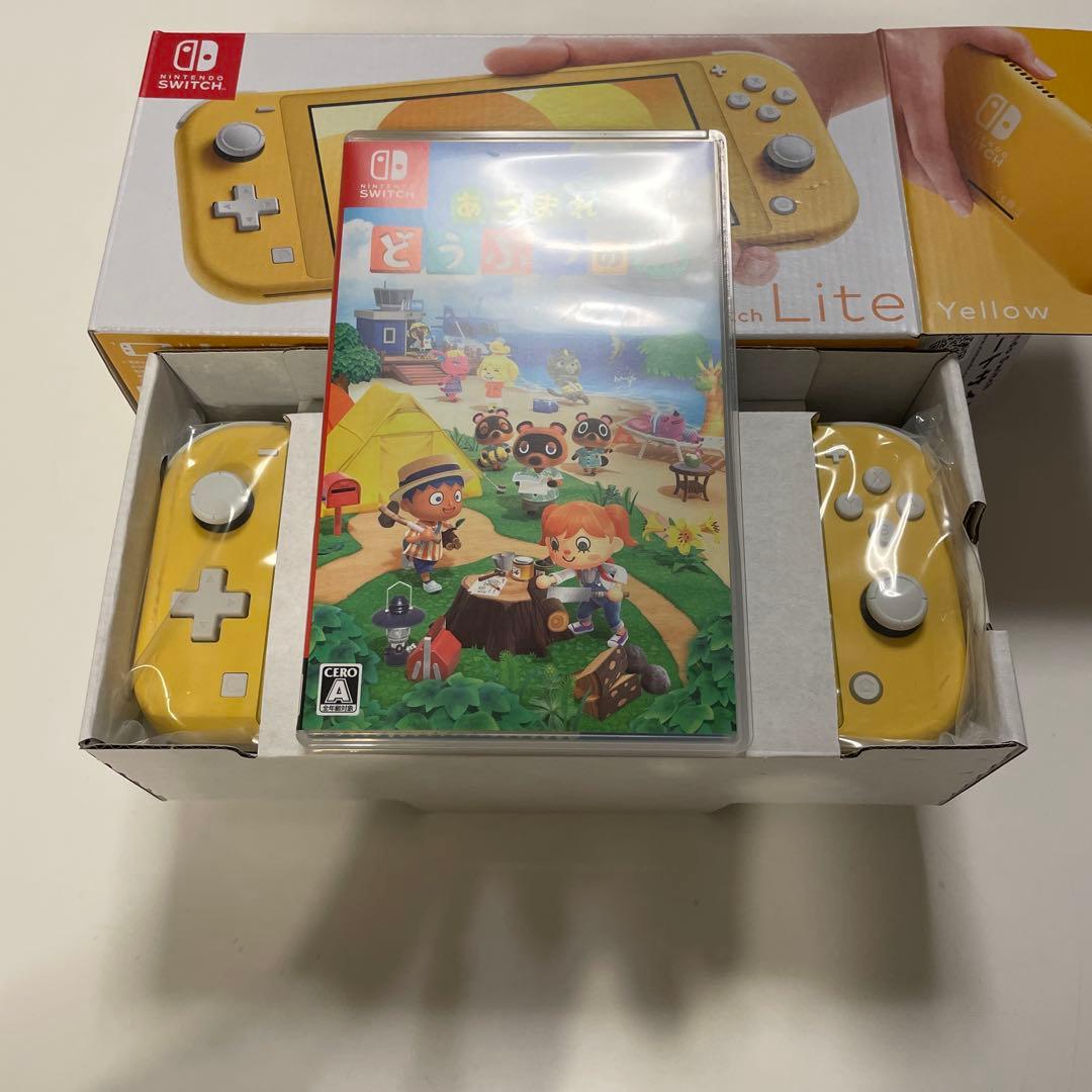 Nintendo Switch Lite イエロー あつ森セット