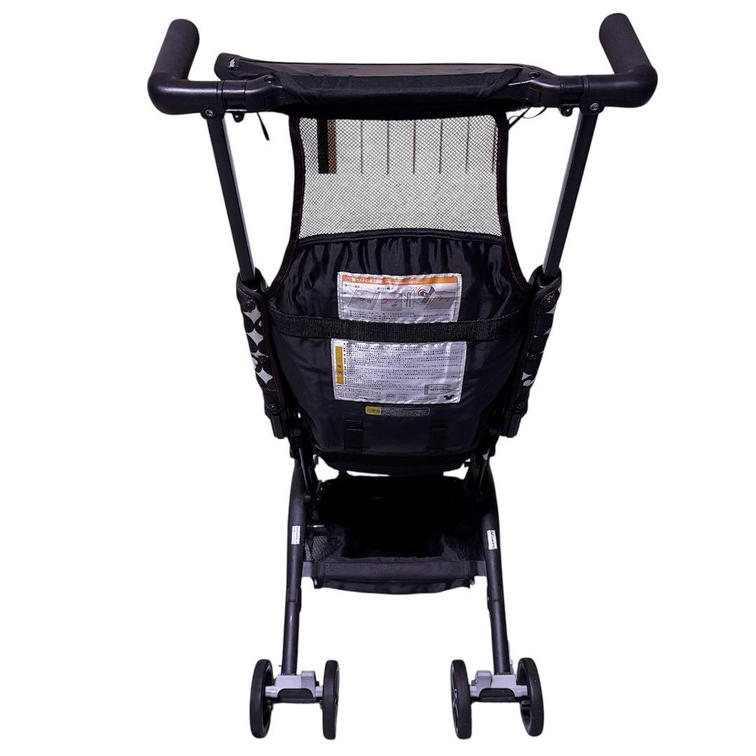 限定 廃盤【極美品】ポキット ディズニー ミッキーマウス 折りたたみ ベビーカー