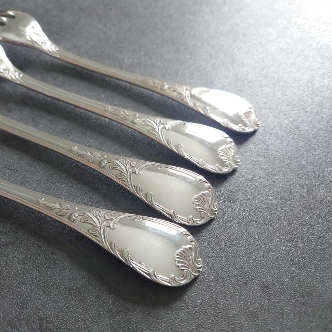 美品 クリストフル マルリー ケーキフォーク 4点