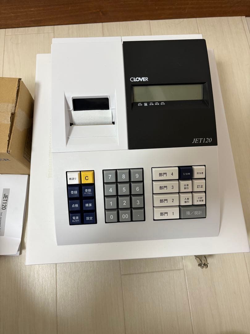 ●クローバー●電子レジスター●CLOOR-9092R●JET120●新品未使用品