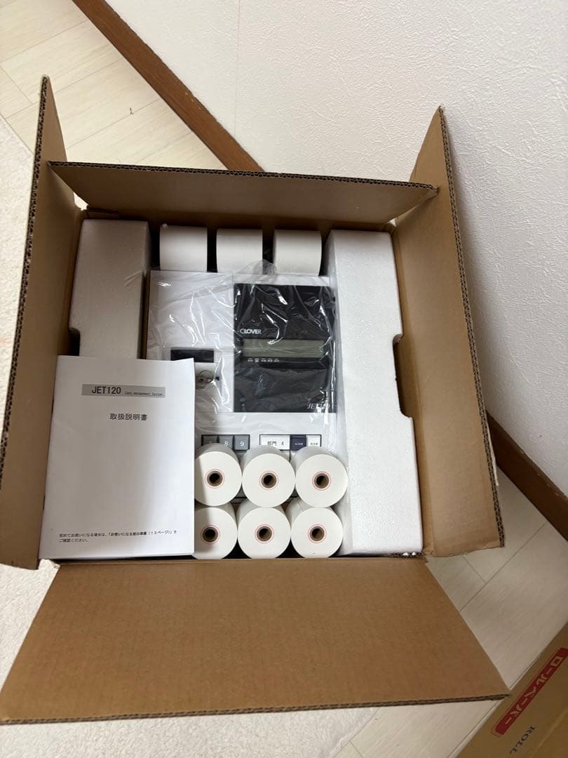 ●クローバー●電子レジスター●CLOOR-9092R●JET120●新品未使用品