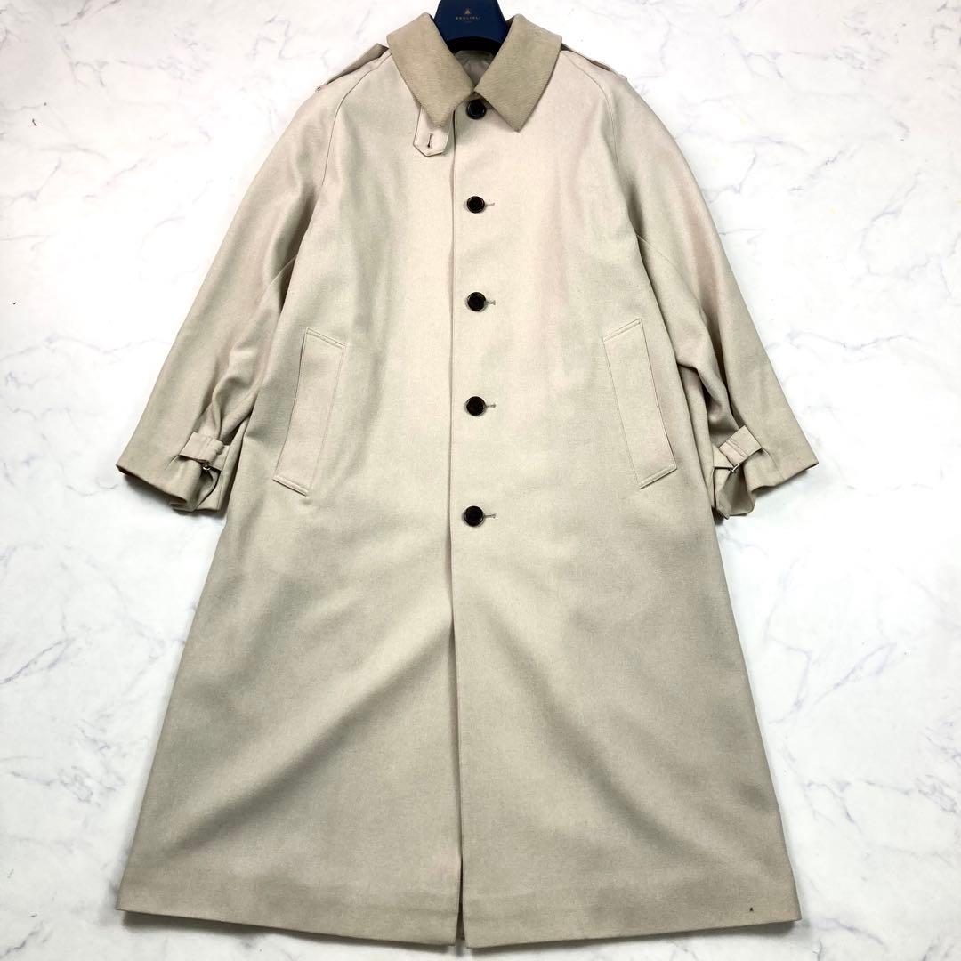 22AW マッキントッシュ クローリー ポリエステルサージ ロングコート