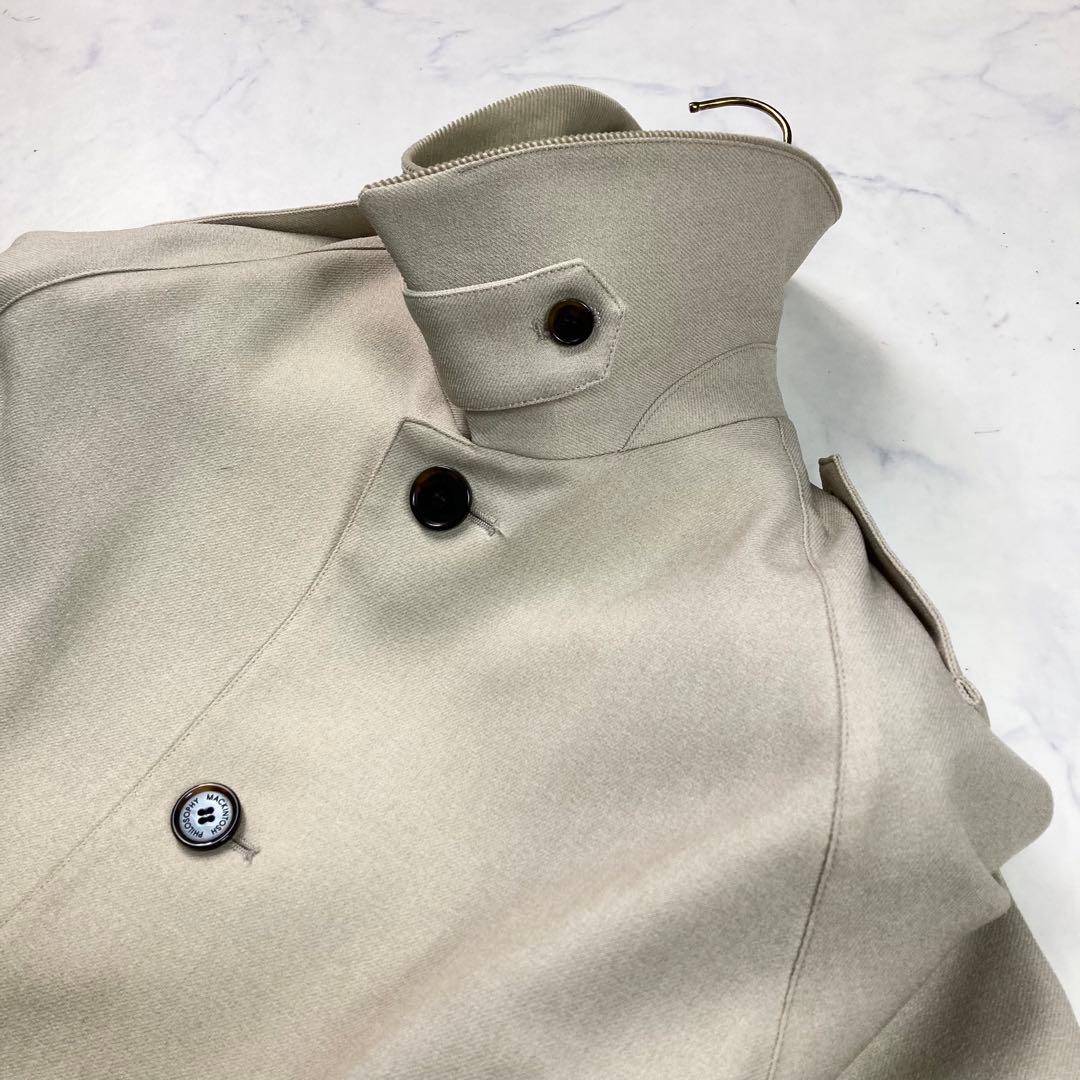 22AW マッキントッシュ クローリー ポリエステルサージ ロングコート