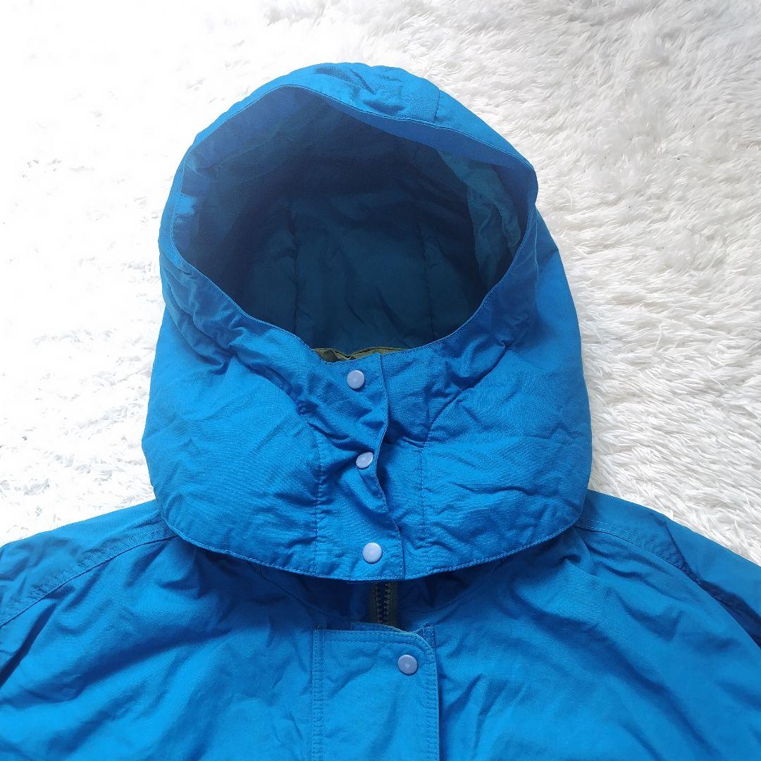 patagonia マウンテンパーカー ライトブルー L 中綿 2way