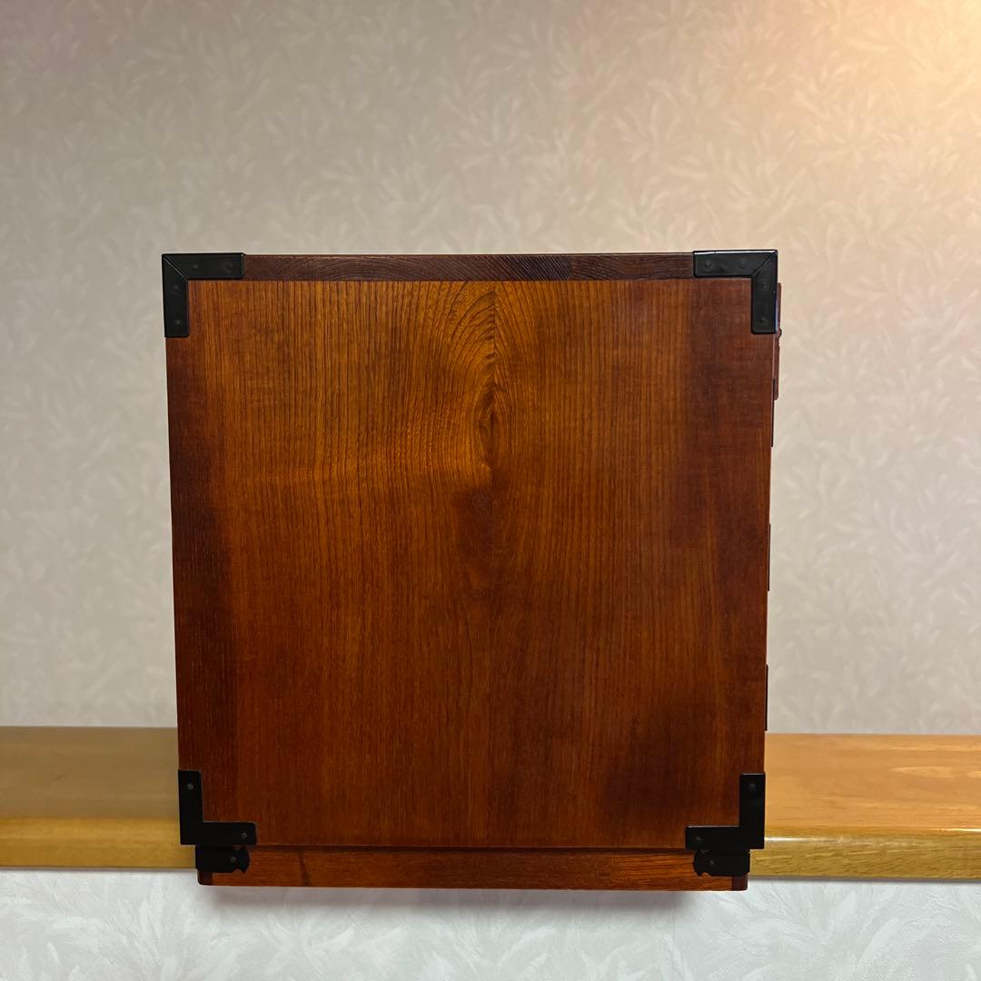 木製 8杯 小箪笥 小引出し 小物入れ ミニタンス 民芸家具 アンティーク