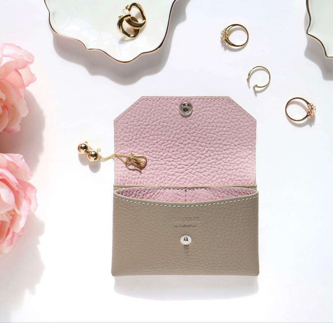 CHARME シャルム　コンパクトウォレット ベージュ
