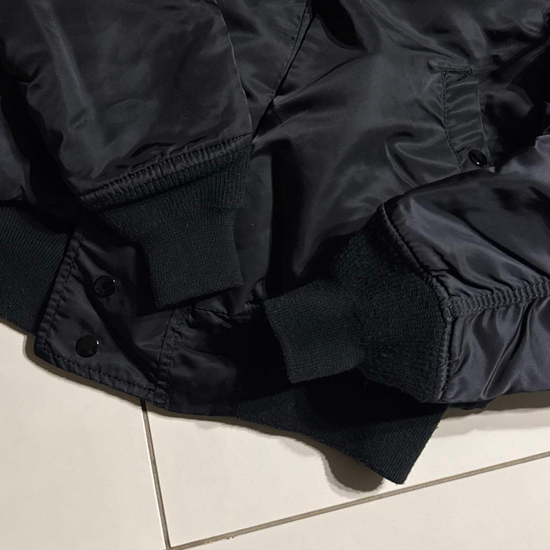00's ALPHA社 N-2B フライトジャケット ブラック ミディアム 短丈