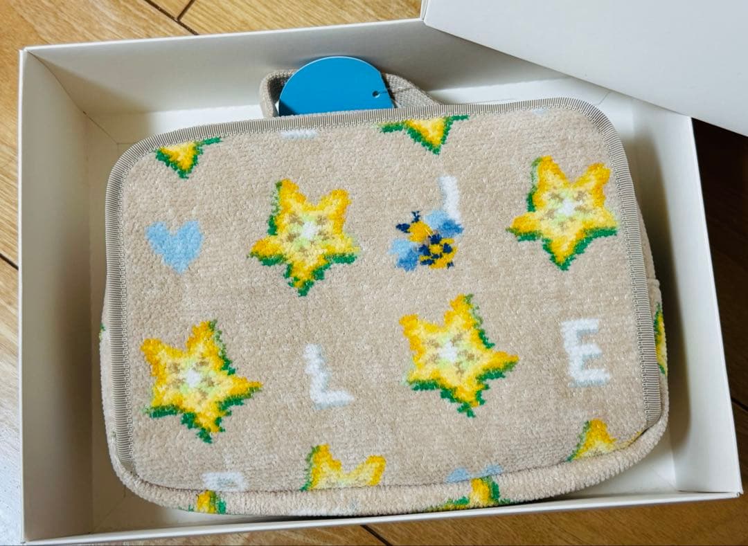 【新品未使用】FEILER キープスマイリングスターフルーツ　おむつポーチ