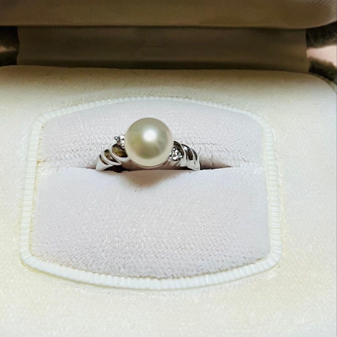 本真珠 エレガントリング