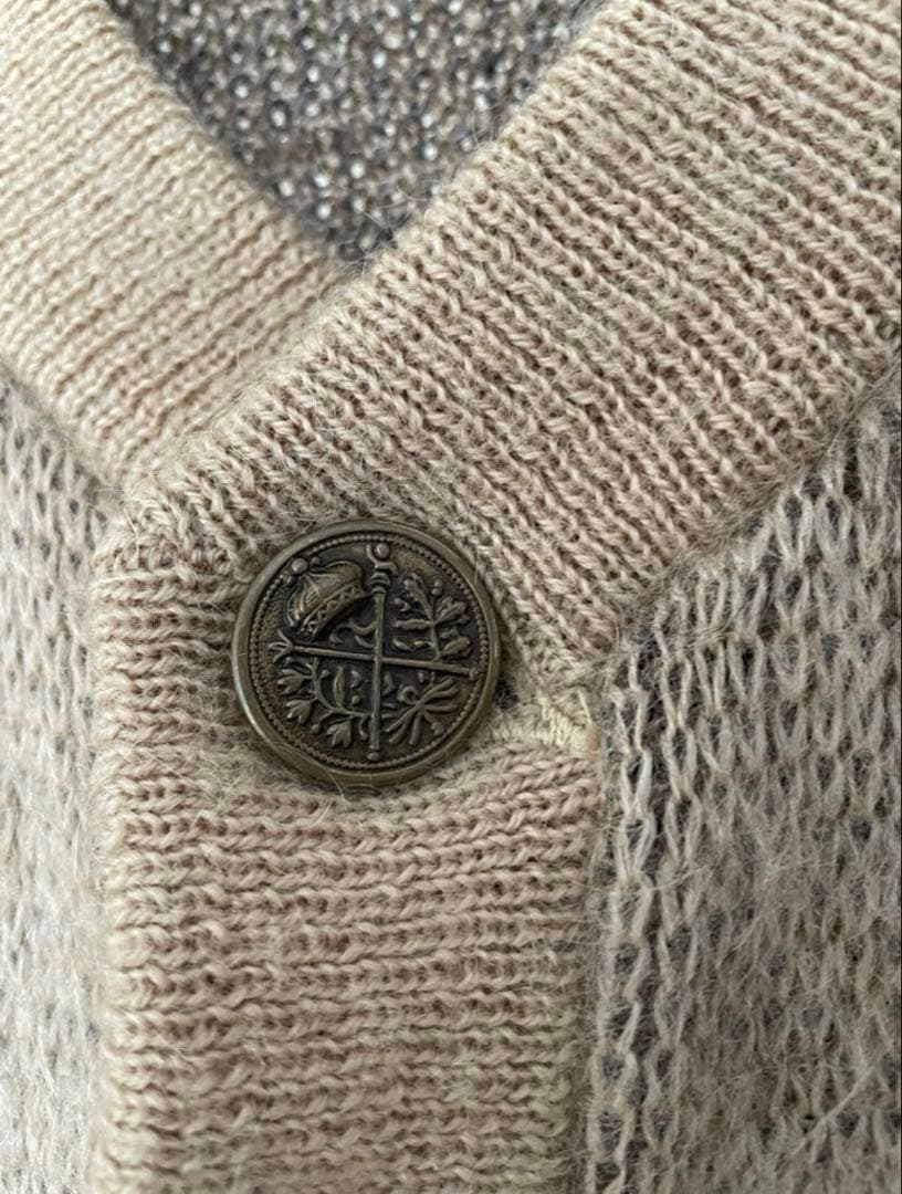 り*る様 モヘアカーディガン　ニット　ピューリタン　60s