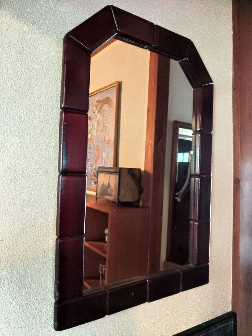 ミラー　鏡　ヴィンテージ　アンティーク　レトロ