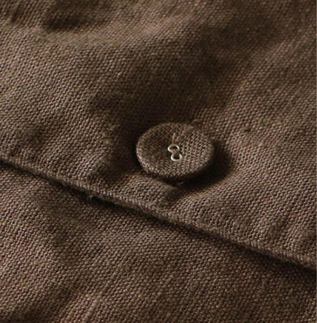 【最安値】【新品】フォグリネンワーク★ライリーコート 麻素材のロングコート