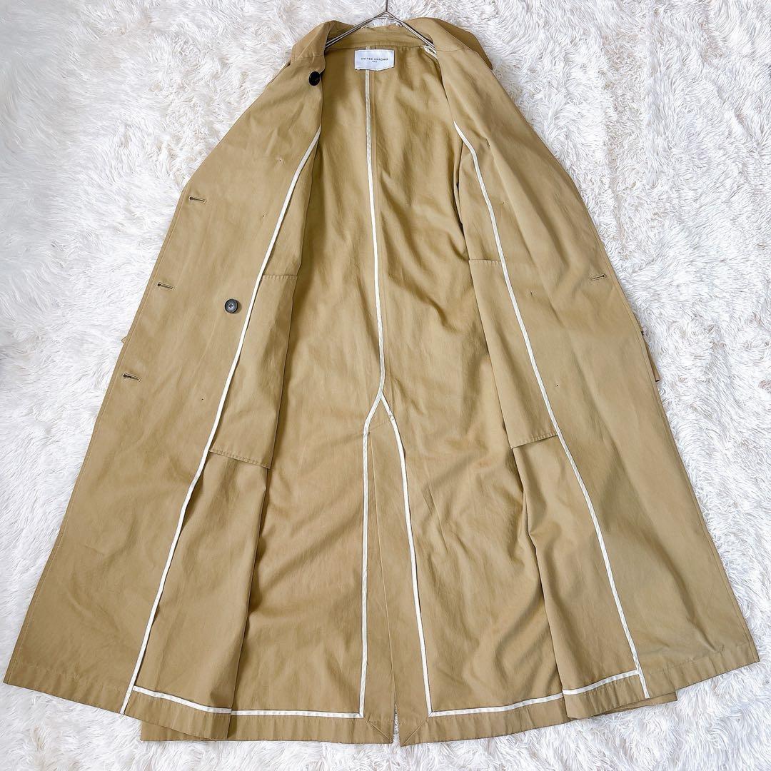 ユナイテッドアローズ　トレンチコート　ロング丈　ベージュ　ベルト　サイズ36