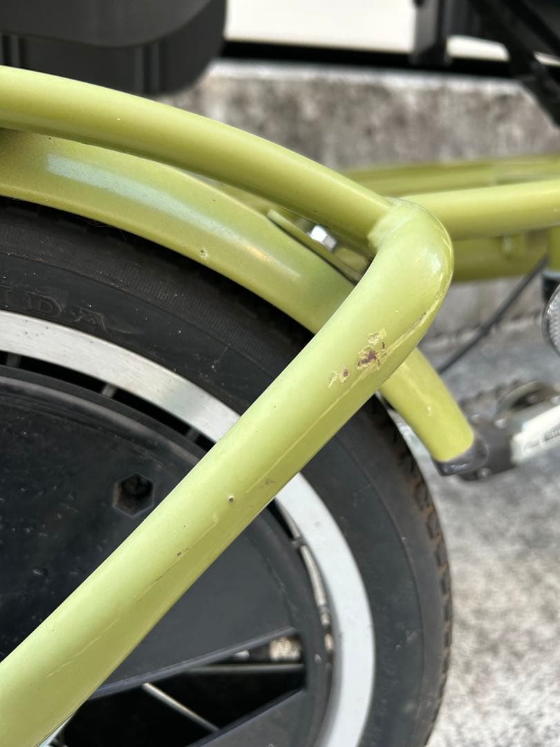 ふたごじてんしゃ　電動アシスト　もみのき色