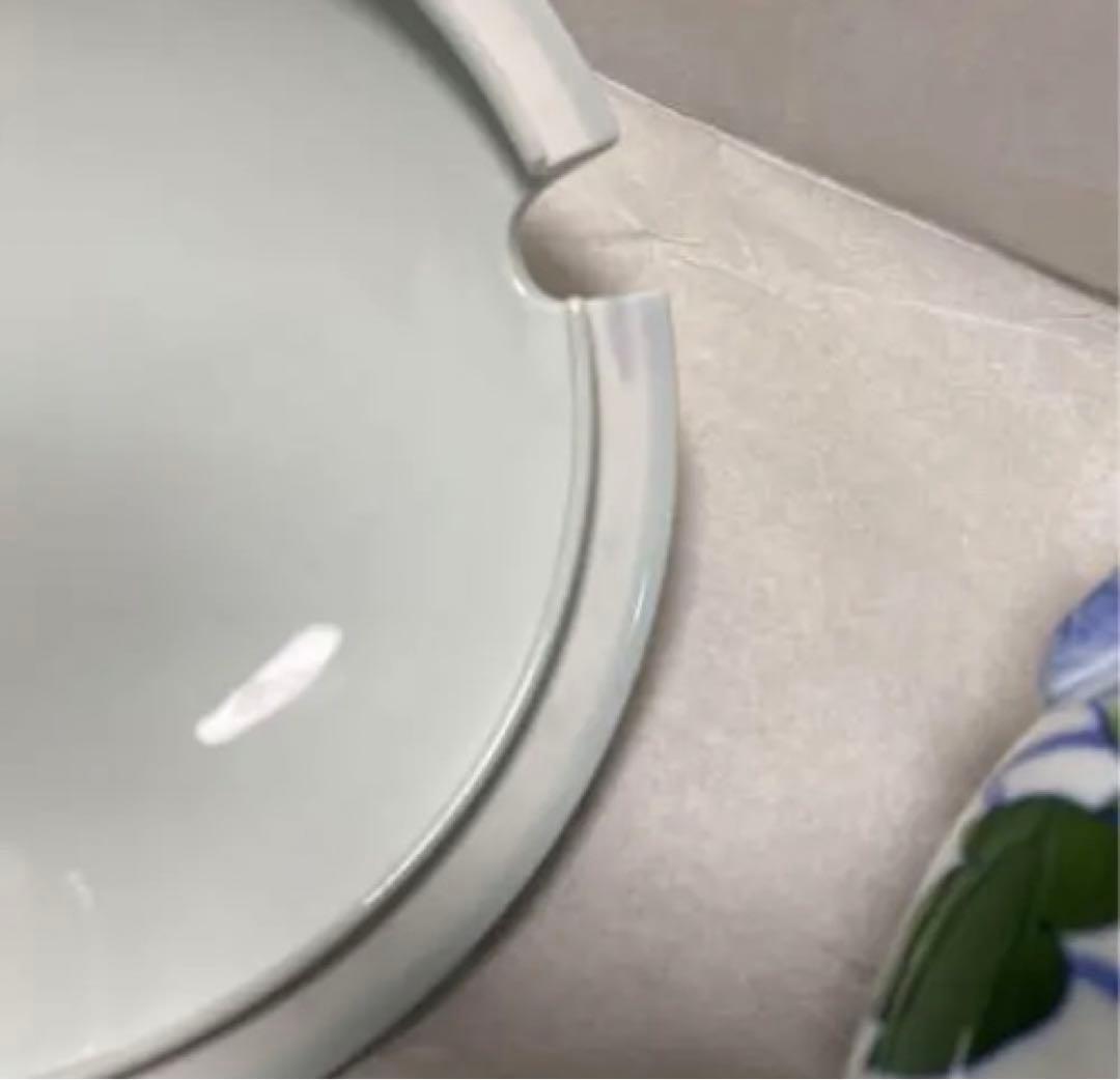 お値下げ中‼️　深川製磁 つる朝顔文 大蓋物 盛器　有田焼き