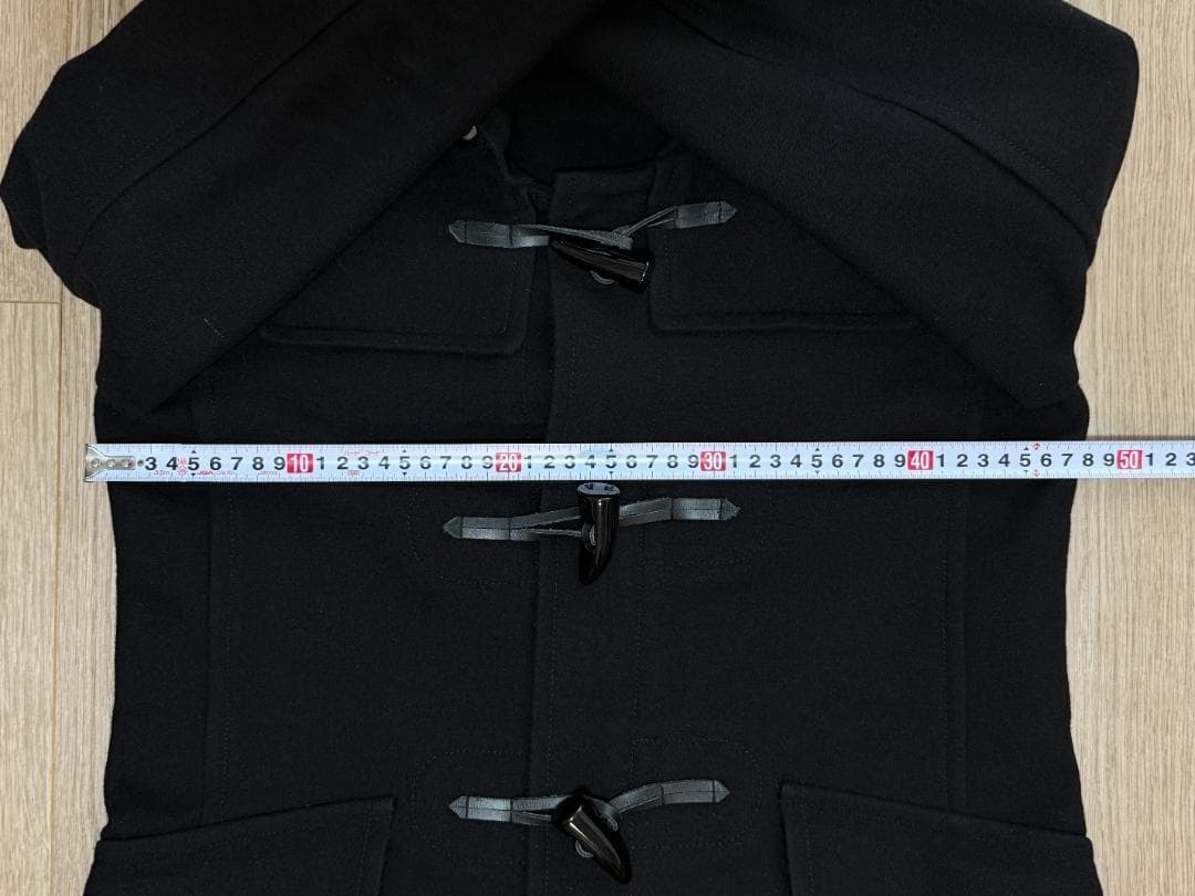 Theory ウール・コットン二重織り ダッフルコート S