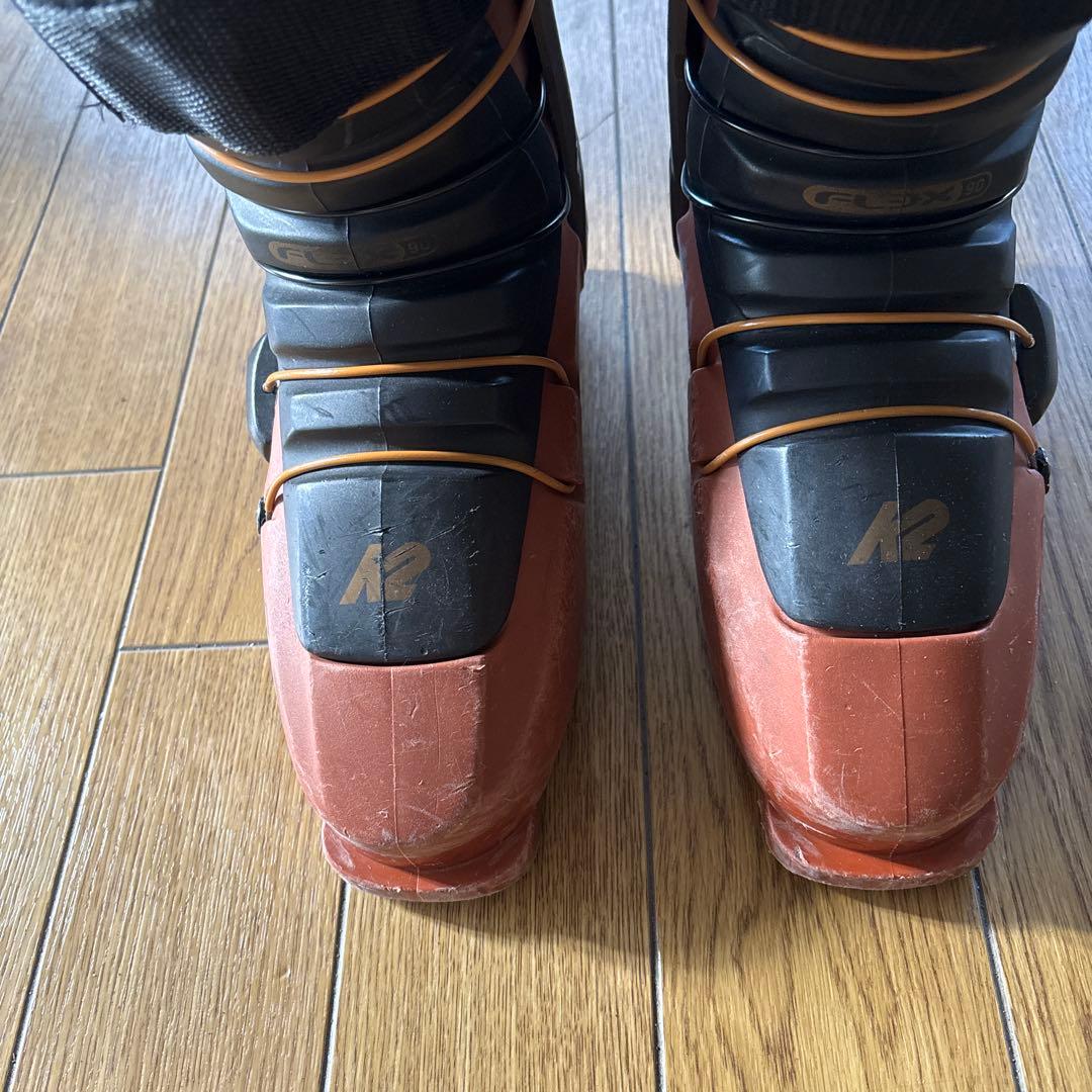 k2 26.5センチ　evolve　スキーブーツ