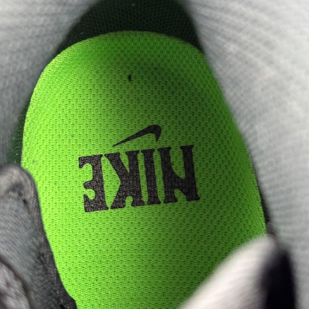 未使用 ナイキ エアフォース1 ミッド \"ブラック グレー /天然皮革/