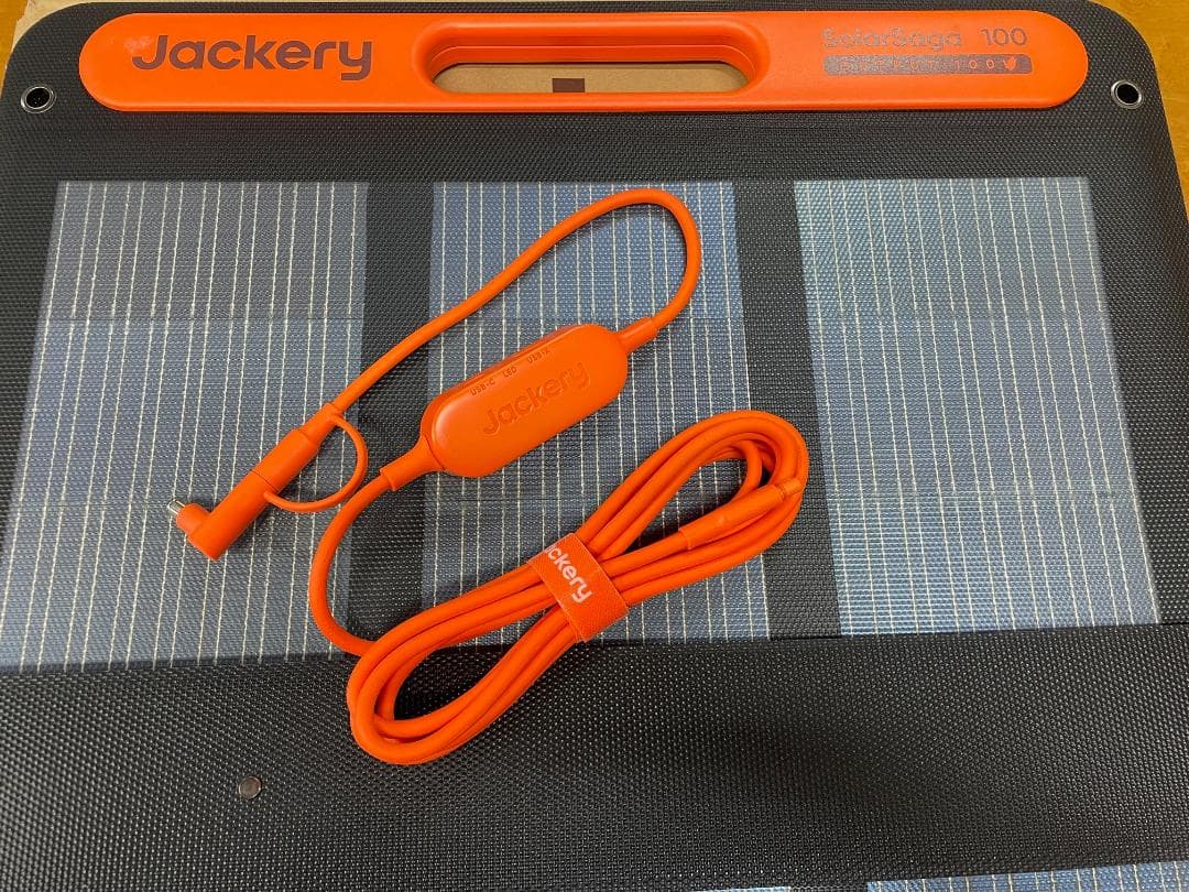 未使用品Jackery ジャクリ　SolarSaga 100ソーラーパネル1枚