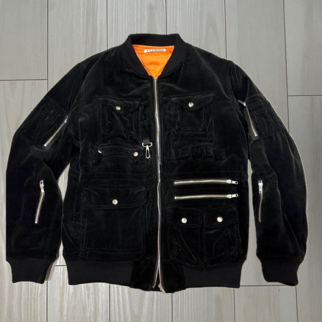 TTT_MSW コーデュロイ MA-1ジャケット