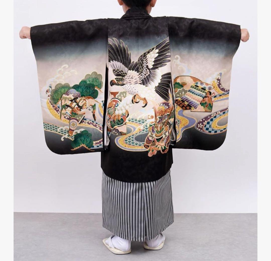 【五歳　七五三用着物セット】※肩上げ済